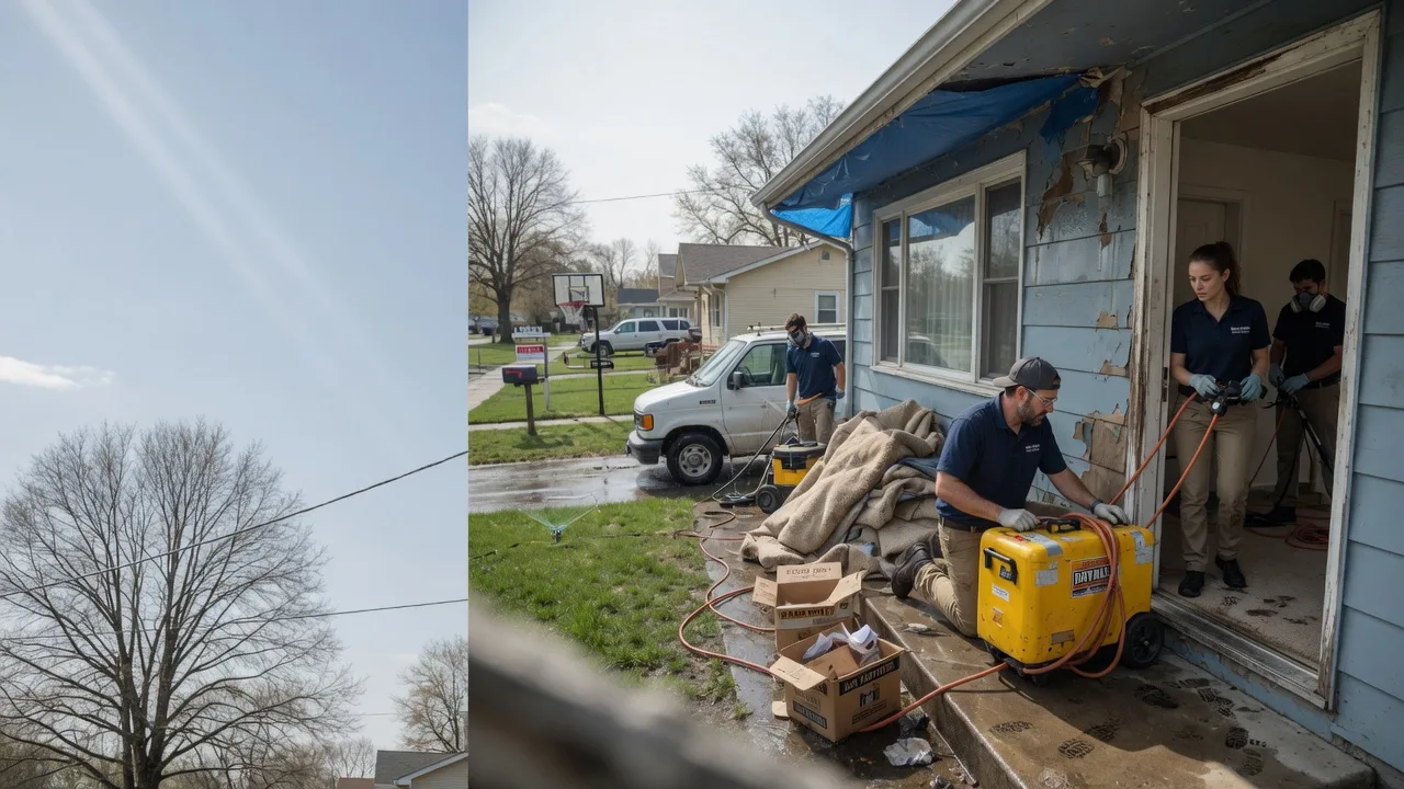 Basement Flood Cleanup in Clinton, MS near me
